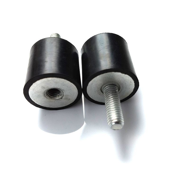 NR Rubber Vibration Damper Mounting Black Color