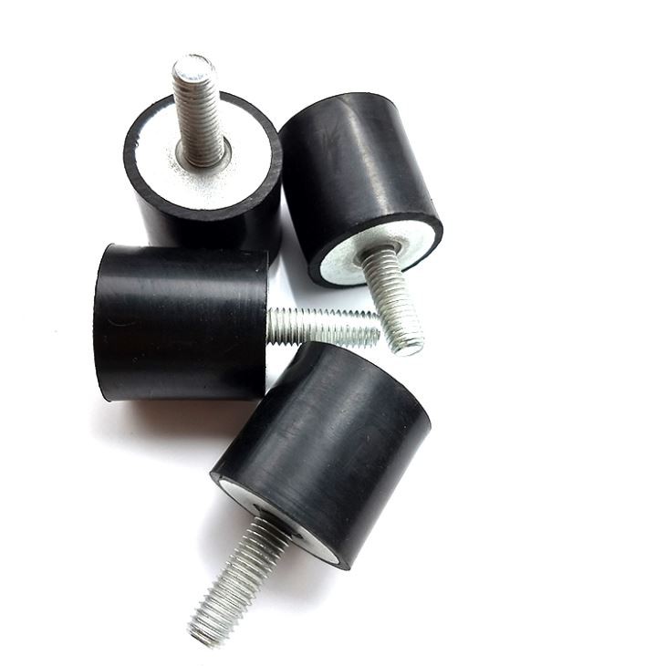 NR Rubber Vibration Damper Mounting Black Color