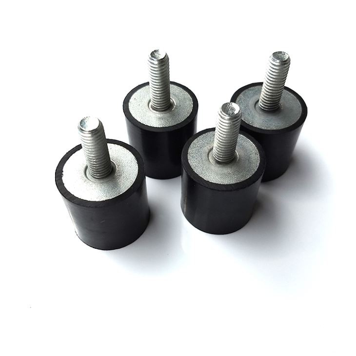 NR Rubber Vibration Damper Mounting Black Color
